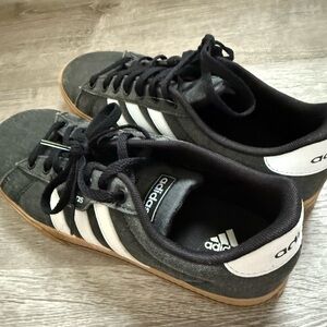 Adidas Classic Black and White Trainers